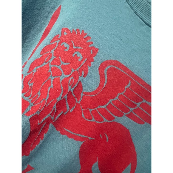 RVCA Graphic T-Shirt Lion Logo Short Sleeve Tee Casual Top - Picture 3 of 4